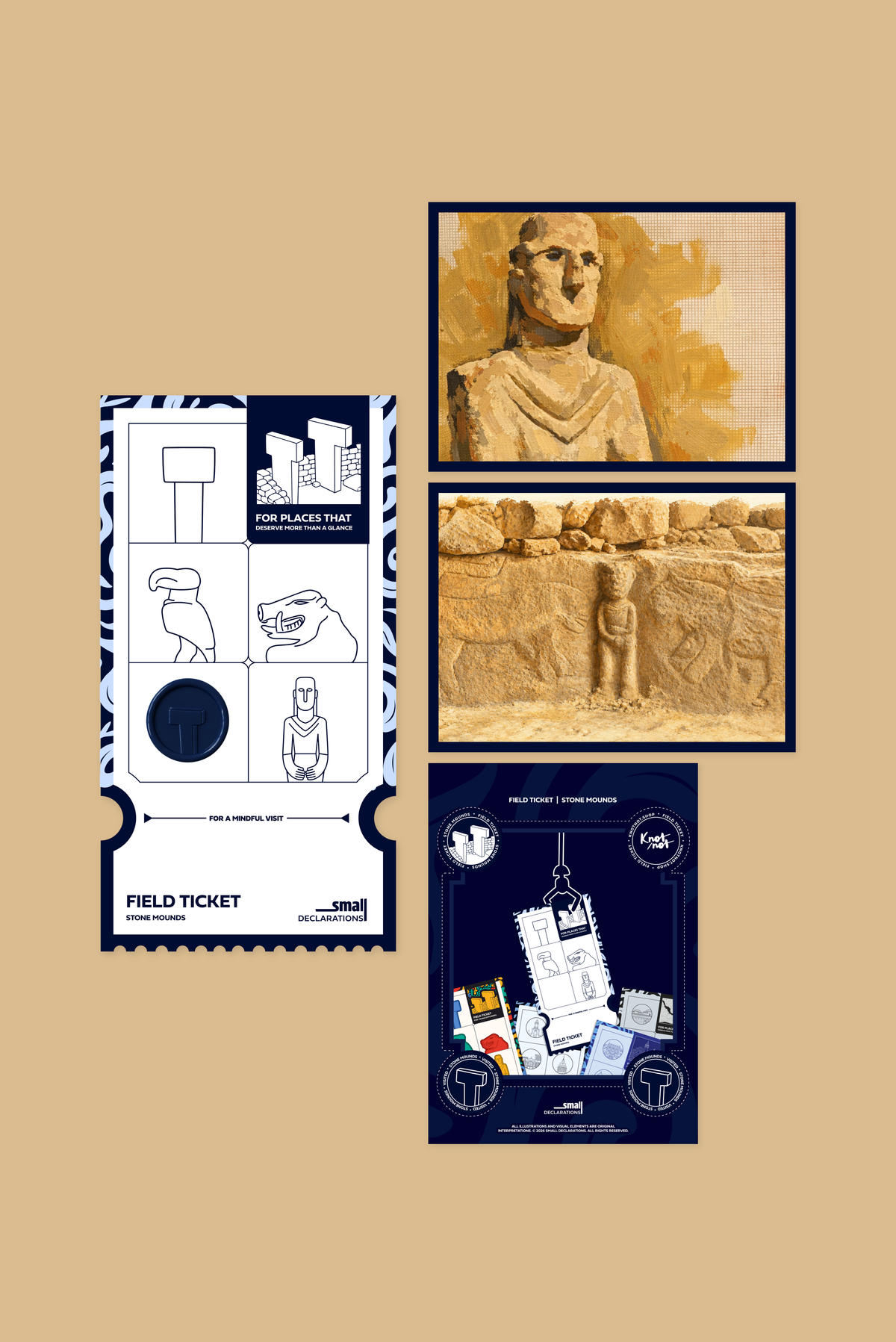 FIELD TICKET: STONE MOUNDS