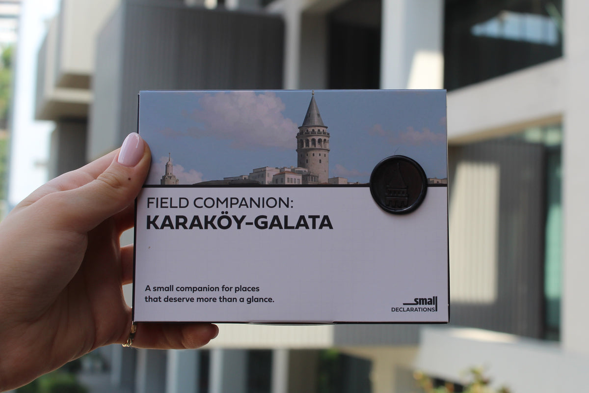 Field Companion Karakoy Galata held in front of the building